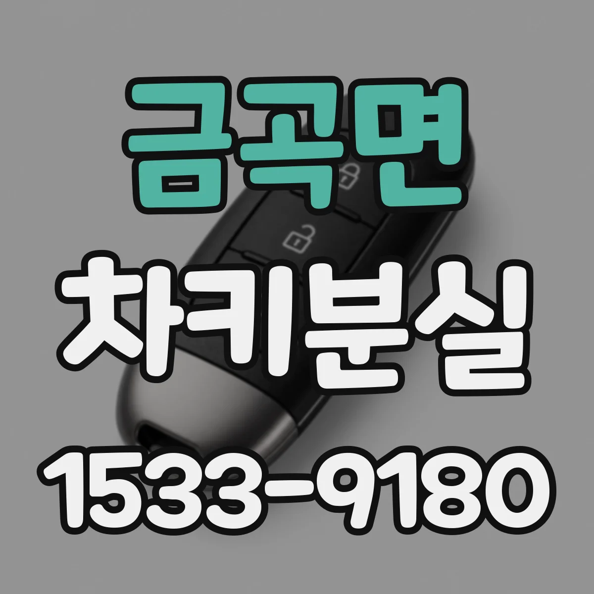 금곡면 차키분실
