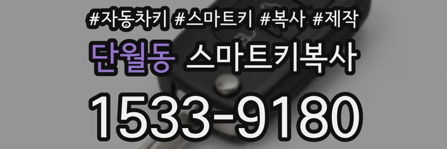 단월동 스마트키복사