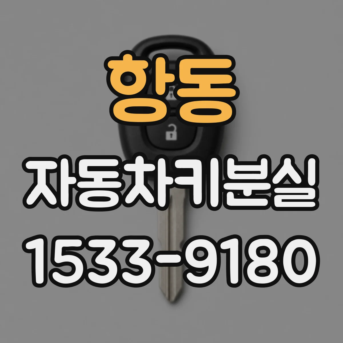 항동 자동차키분실