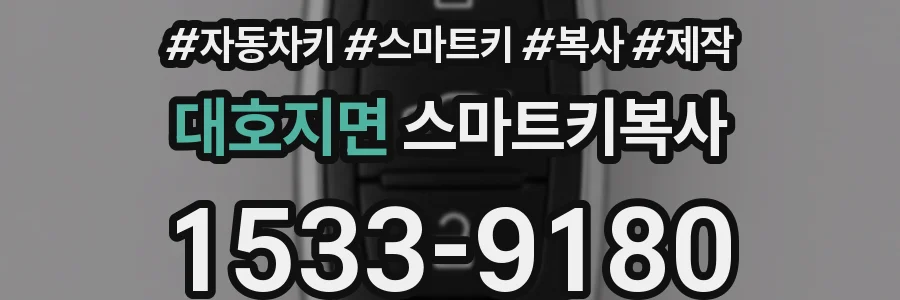 대호지면 스마트키복사
