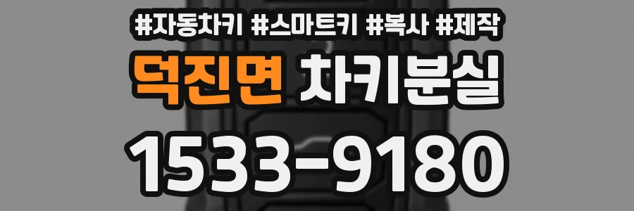 덕진면 차키분실