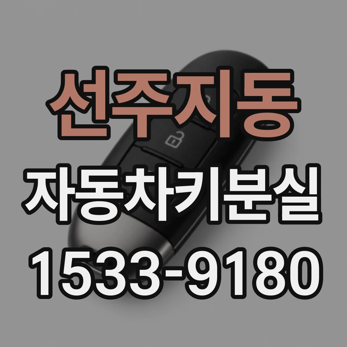 선주지동 자동차키분실