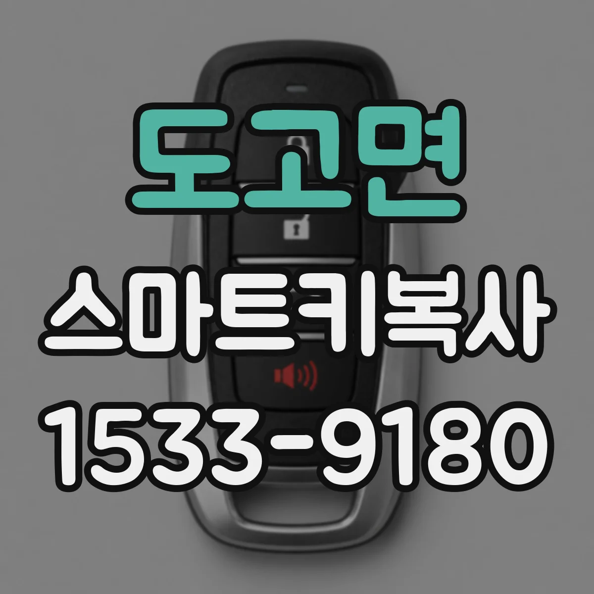 도고면 스마트키복사