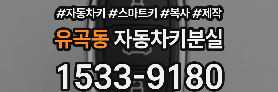 유곡동 자동차키분실