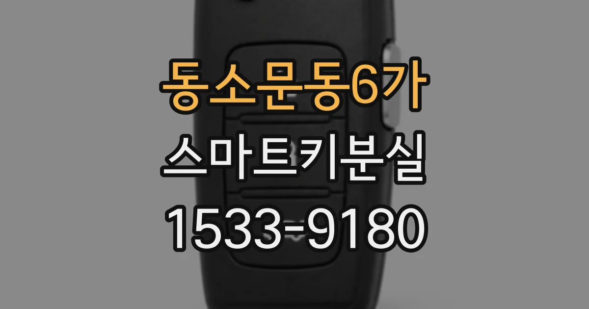 동소문동6가 스마트키분실
