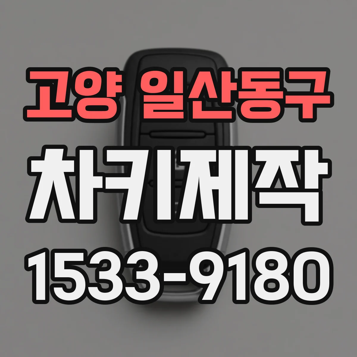 고양 일산동구 차키제작
