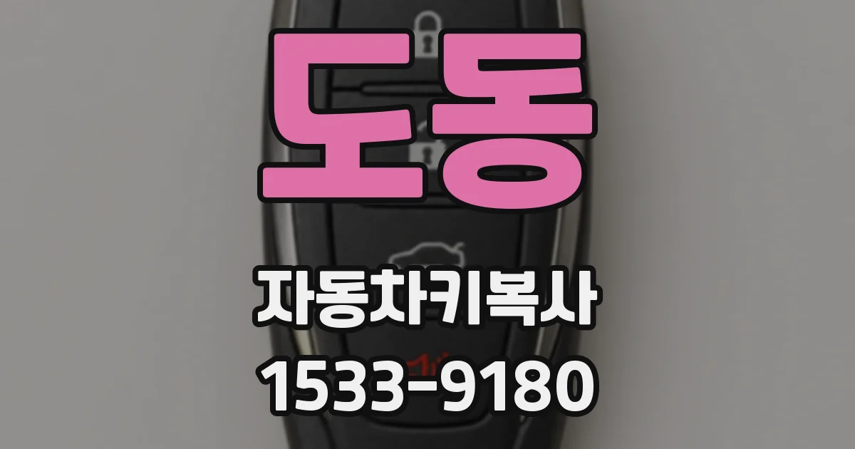 도동 자동차키복사