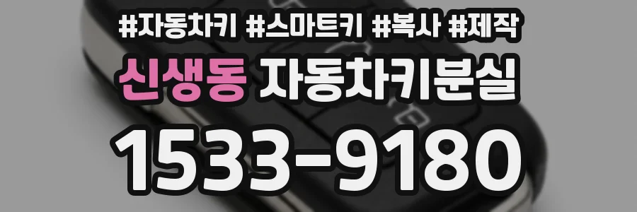 신생동 자동차키분실