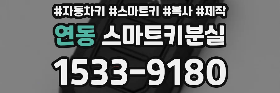 연동 스마트키분실