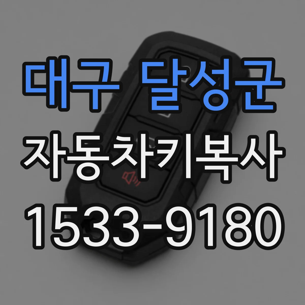 대구 달성군 자동차키복사