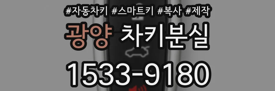 광양 차키분실