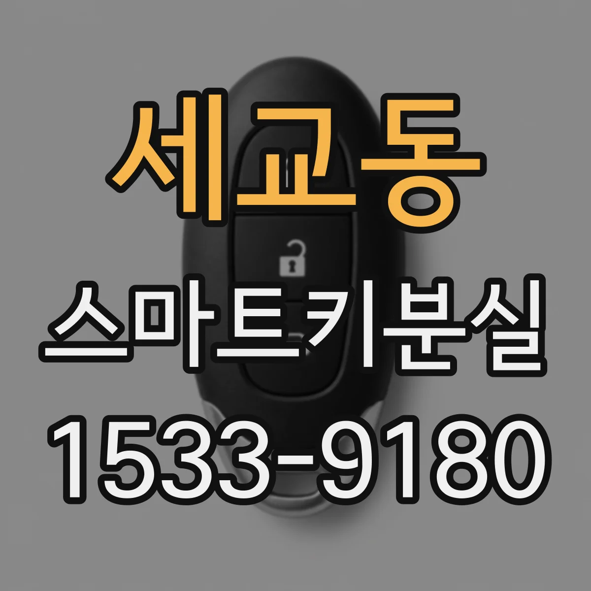 세교동 스마트키분실
