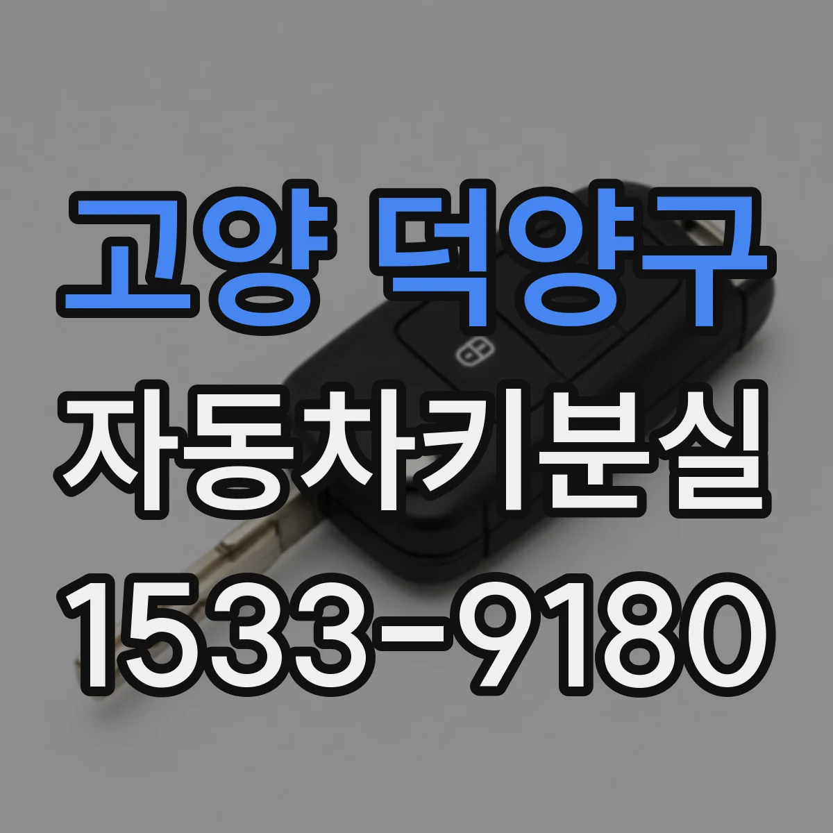 고양 덕양구 자동차키분실