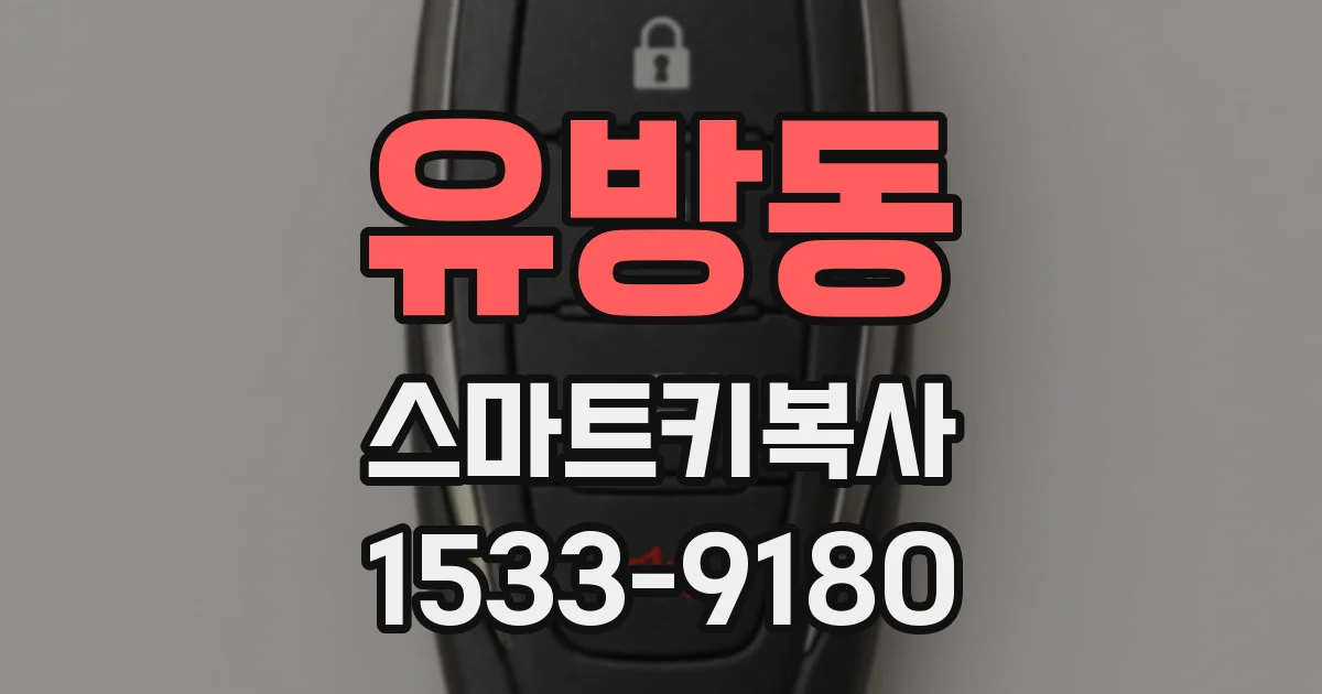 유방동 스마트키복사