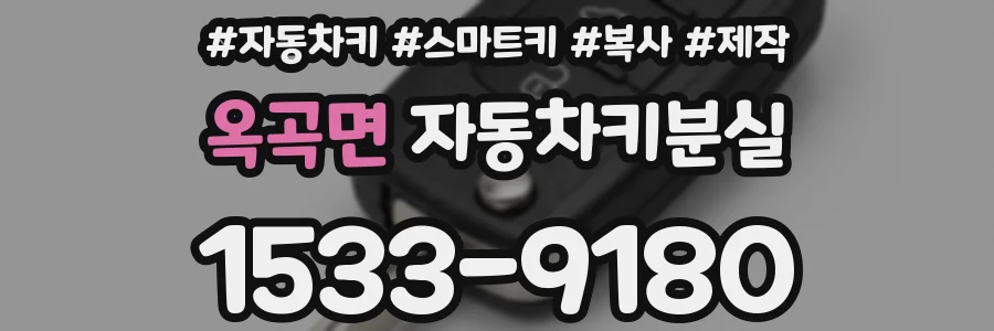 옥곡면 자동차키분실