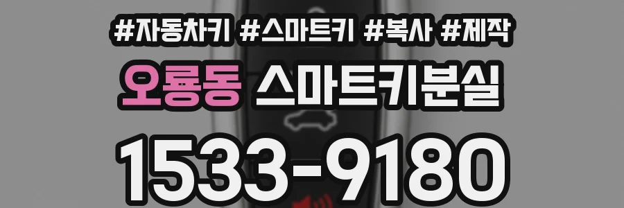 오룡동 스마트키분실