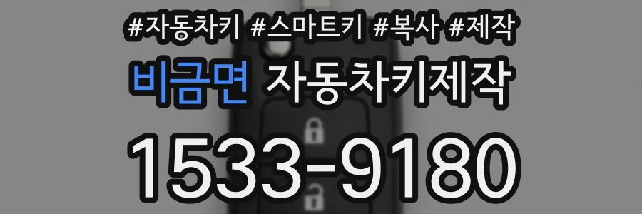 비금면 자동차키제작