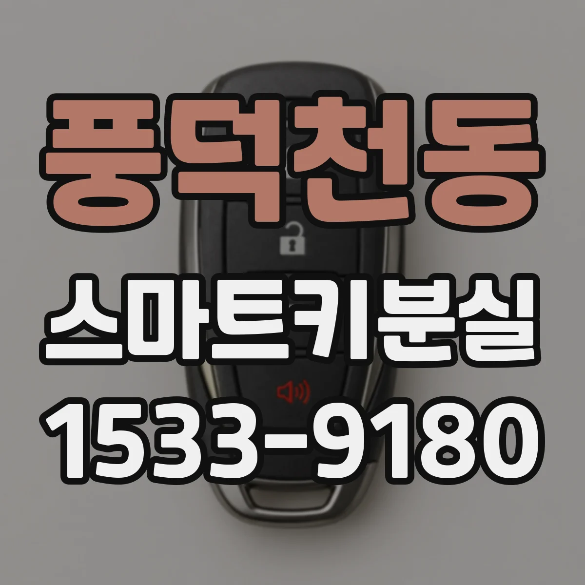 풍덕천동 스마트키분실