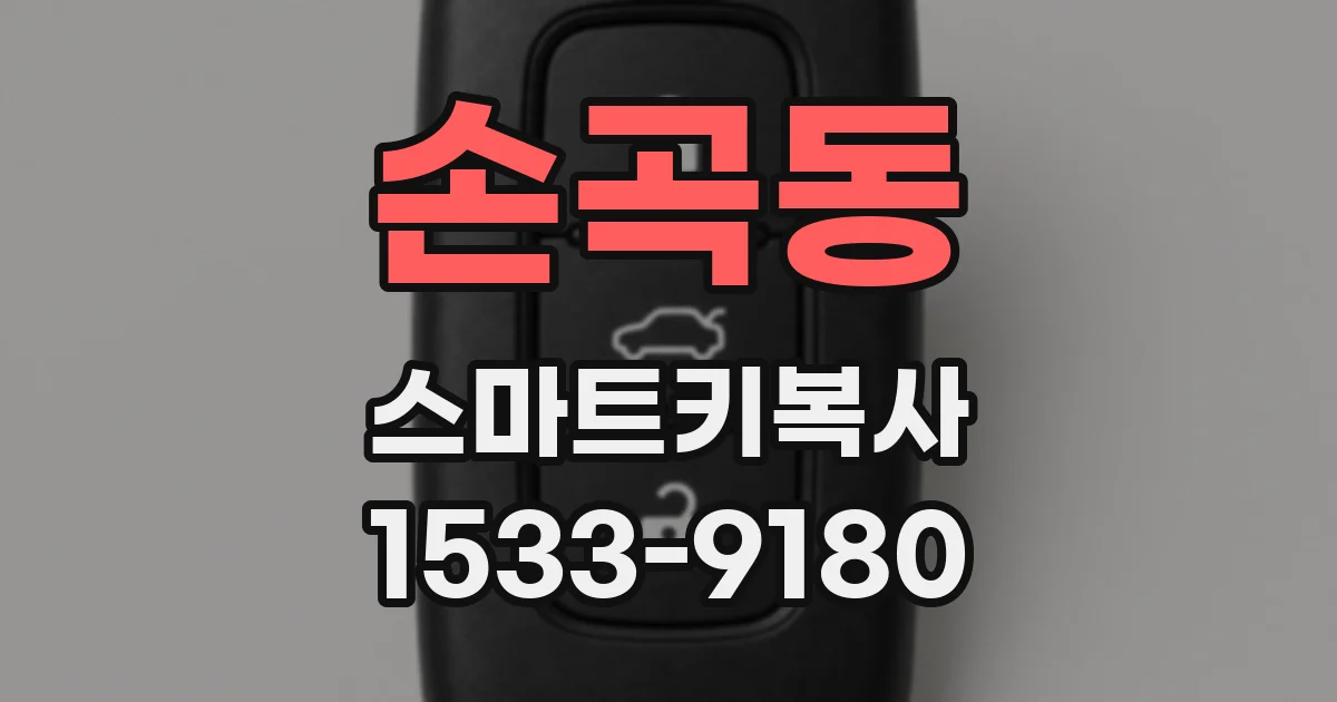 손곡동 스마트키복사