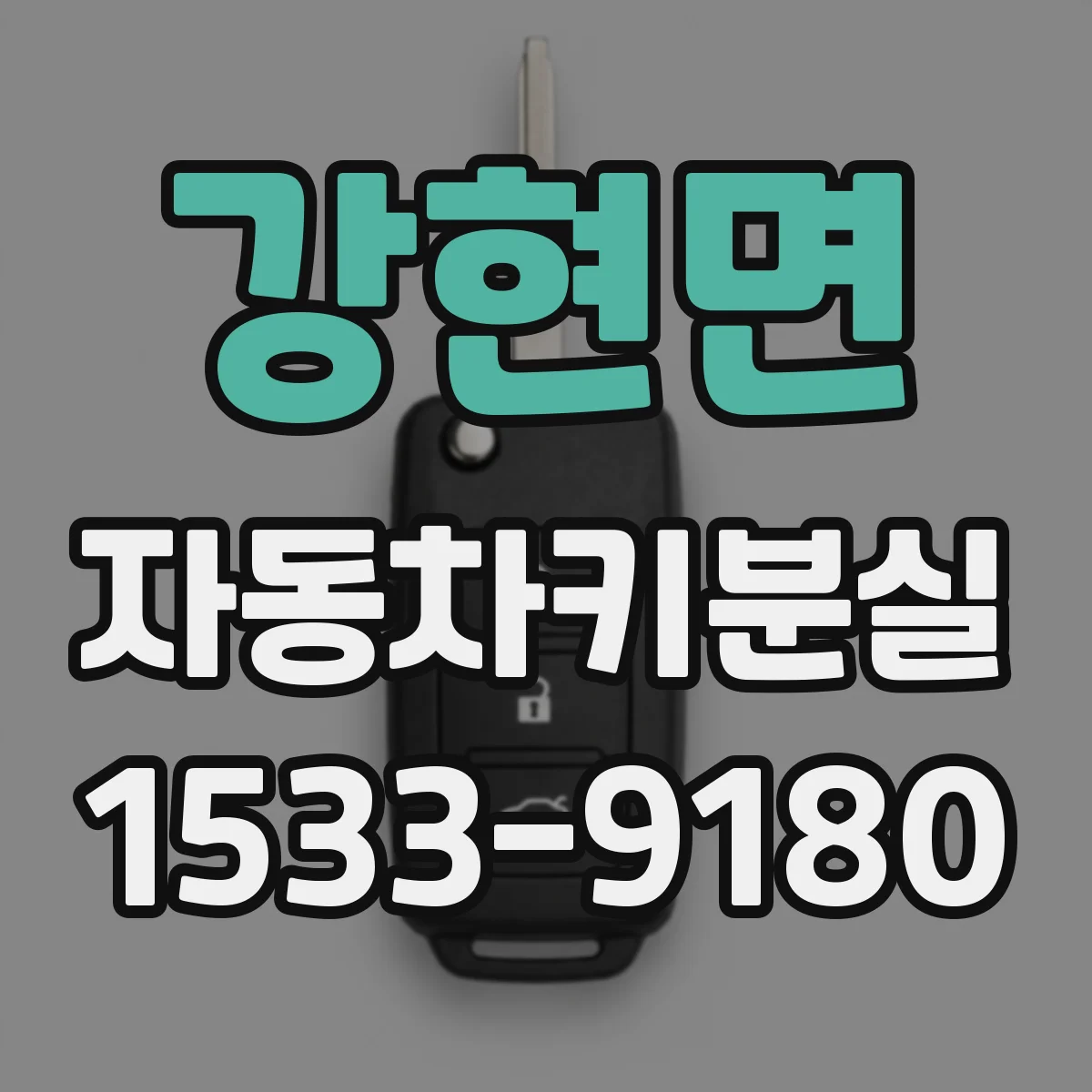 강현면 자동차키분실