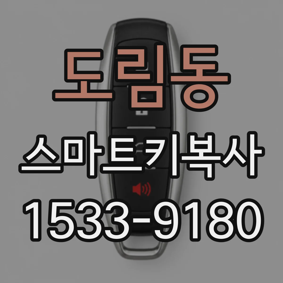 도림동 스마트키복사