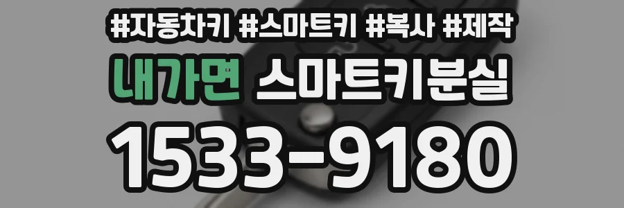 내가면 스마트키분실