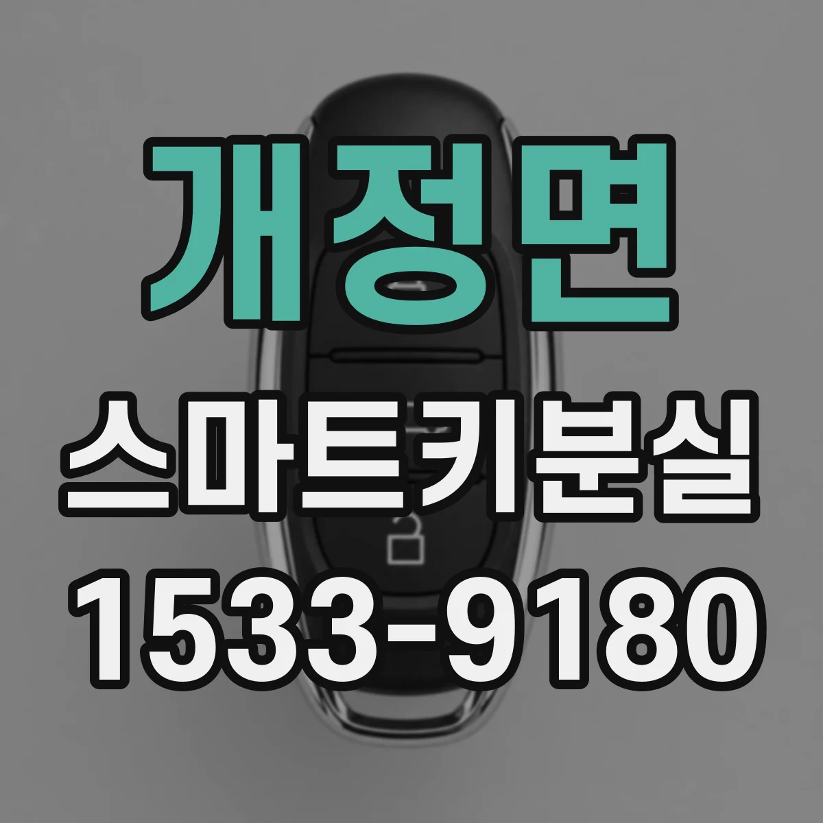 개정면 스마트키분실