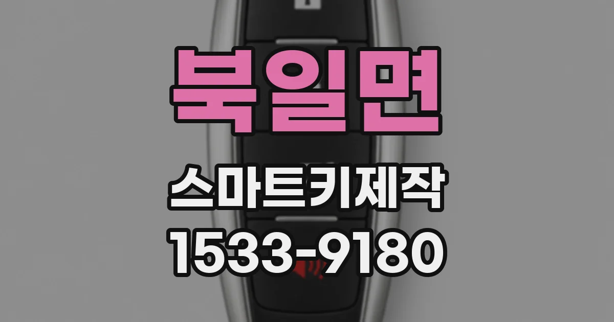 북일면 스마트키제작