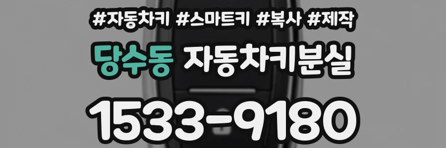 당수동 자동차키분실