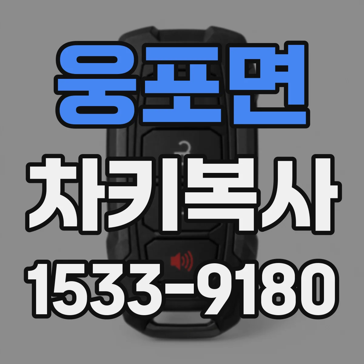 웅포면 차키복사