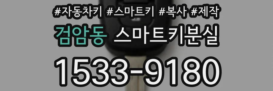 검암동 스마트키분실