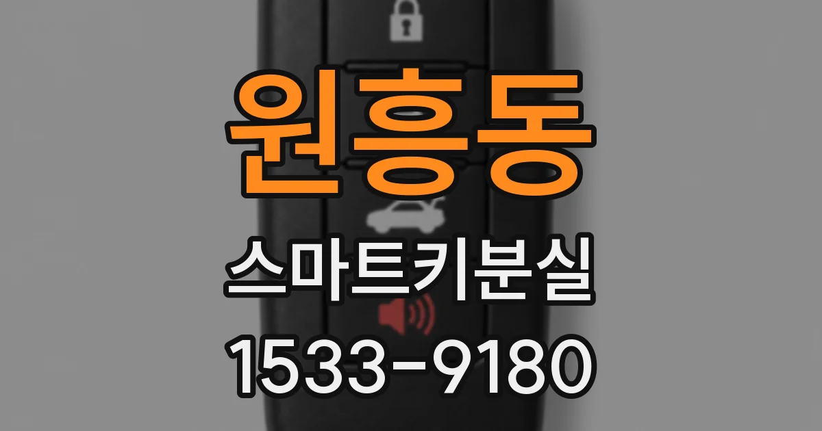 원흥동 스마트키분실