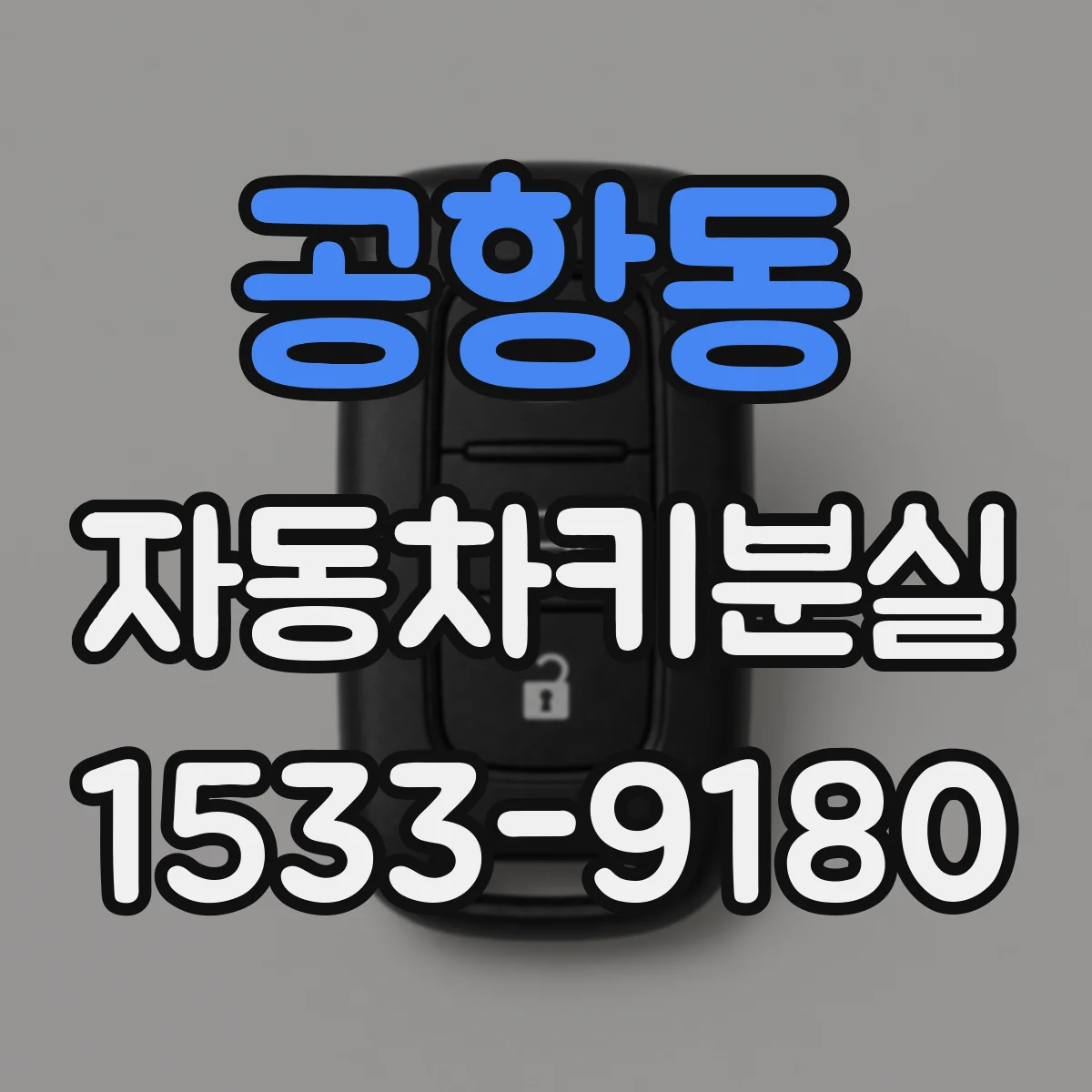 공항동 자동차키분실