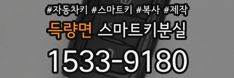득량면 스마트키분실