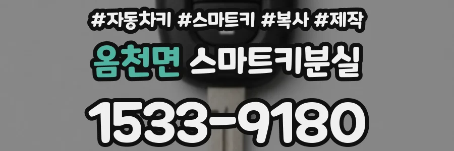 옴천면 스마트키분실
