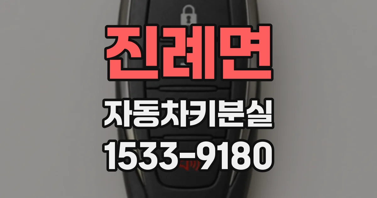 진례면 자동차키분실
