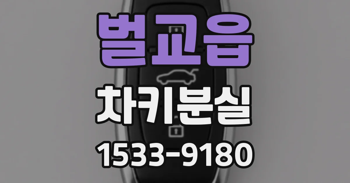 벌교읍 차키분실