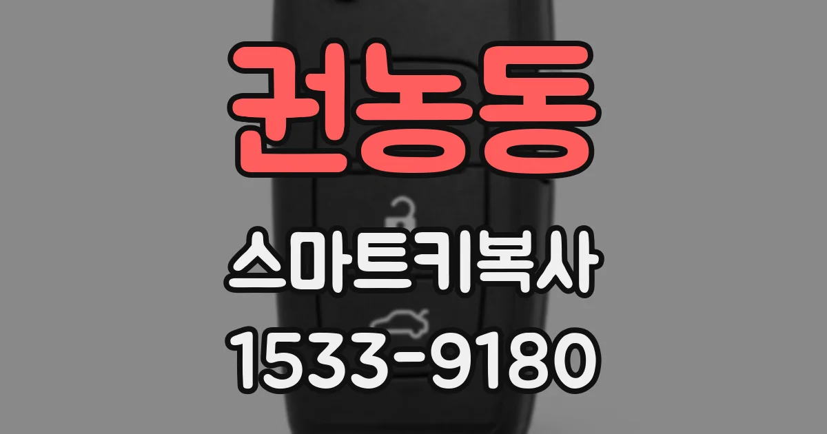 권농동 스마트키복사