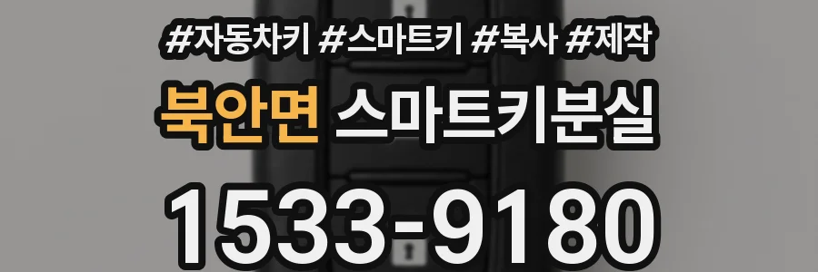 북안면 스마트키분실