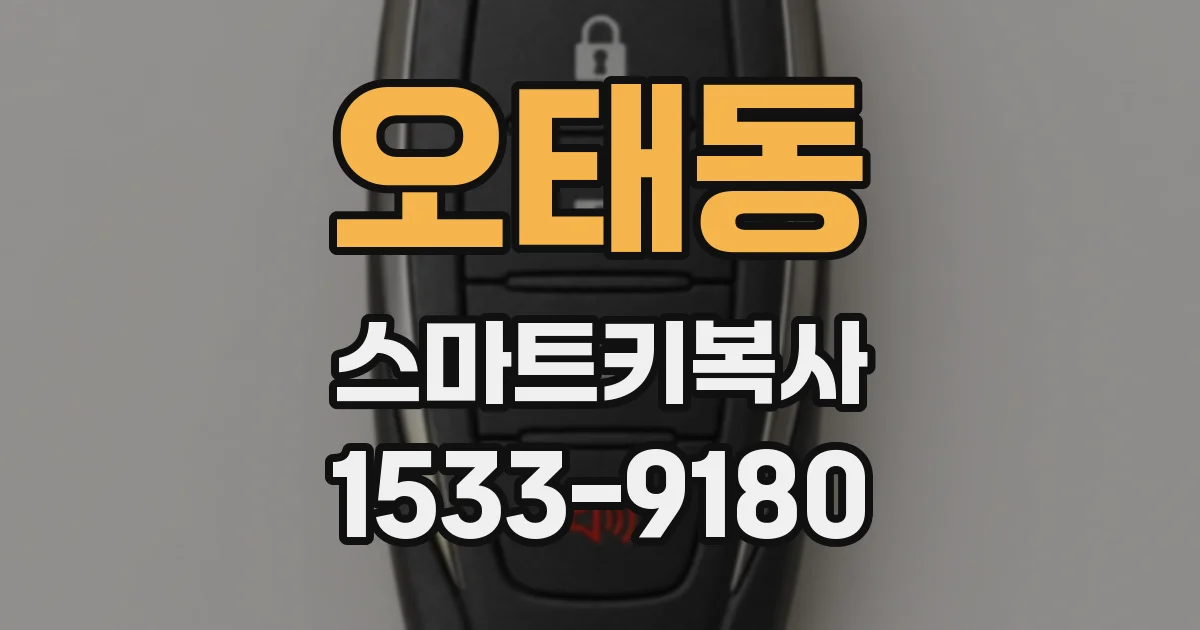 오태동 스마트키복사