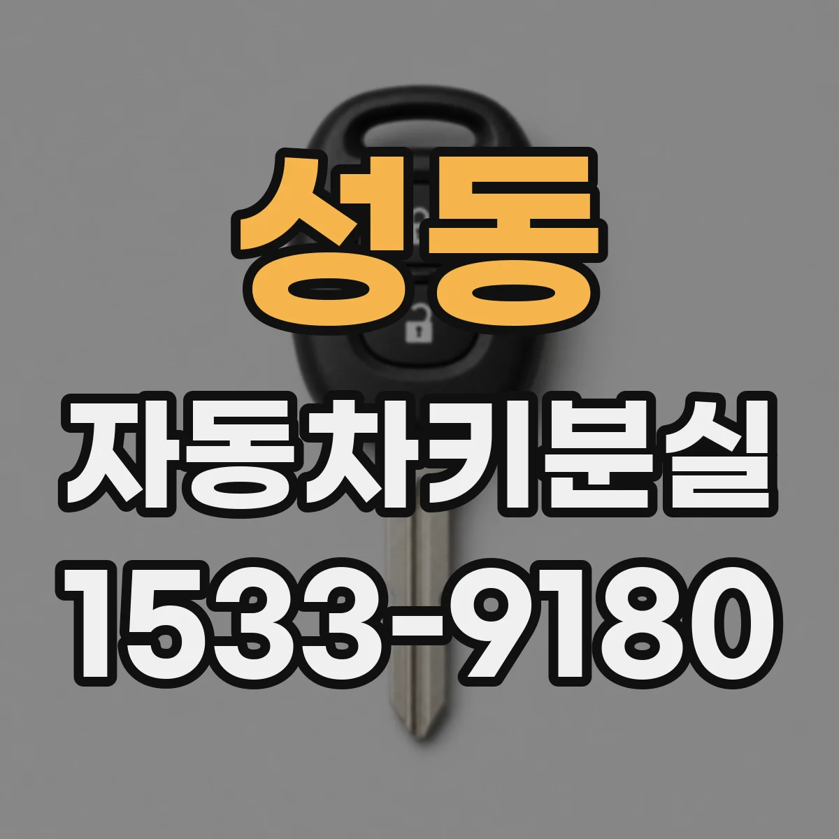 성동 자동차키분실