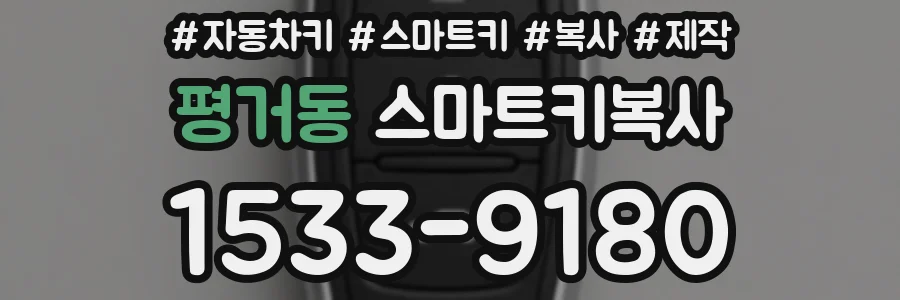 평거동 스마트키복사