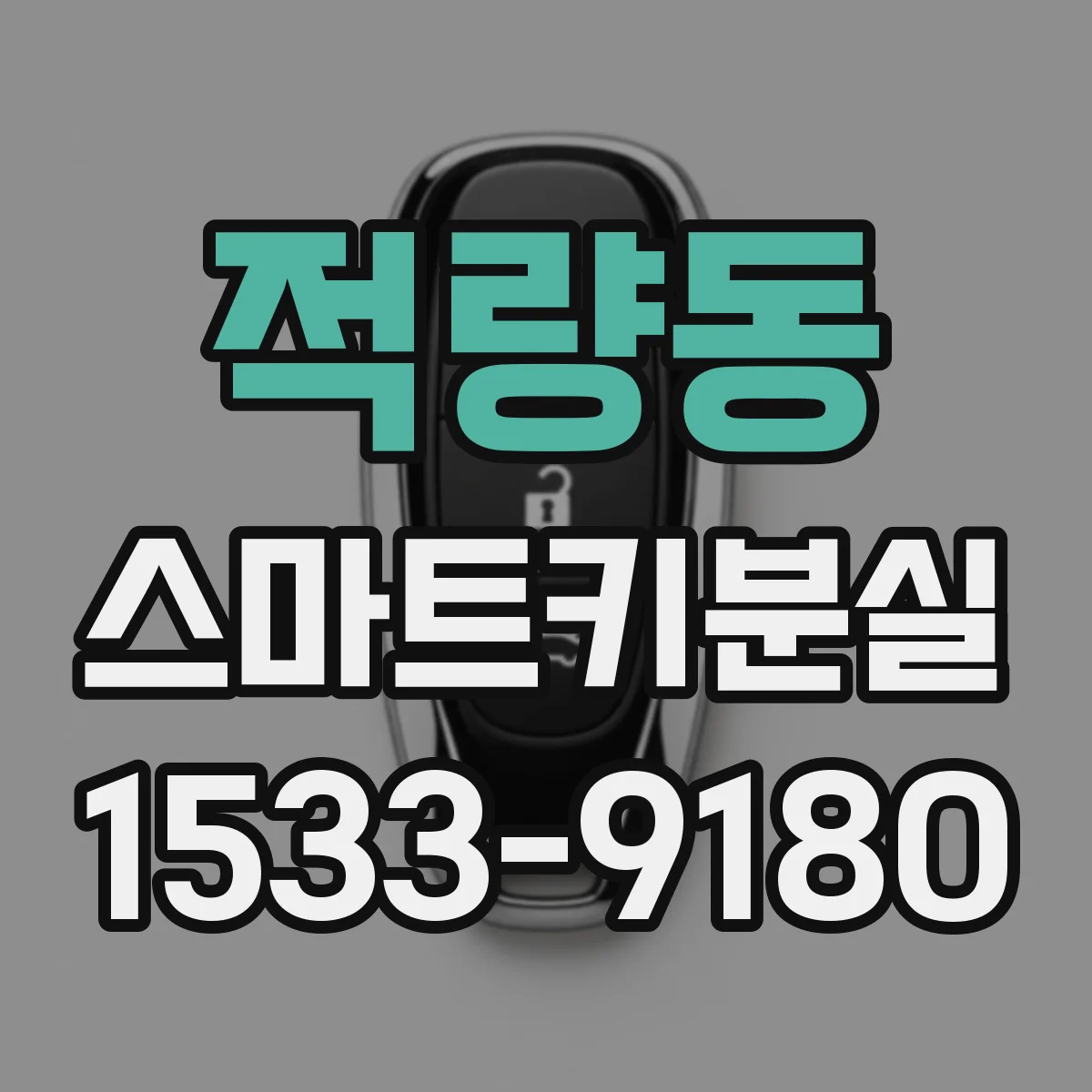 적량동 스마트키분실