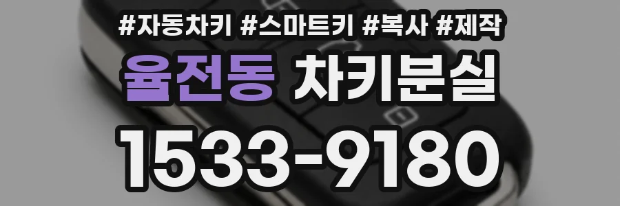 율전동 차키분실