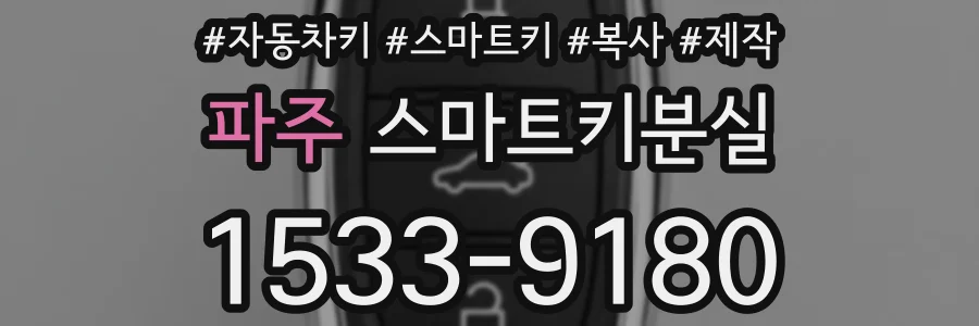파주 스마트키분실