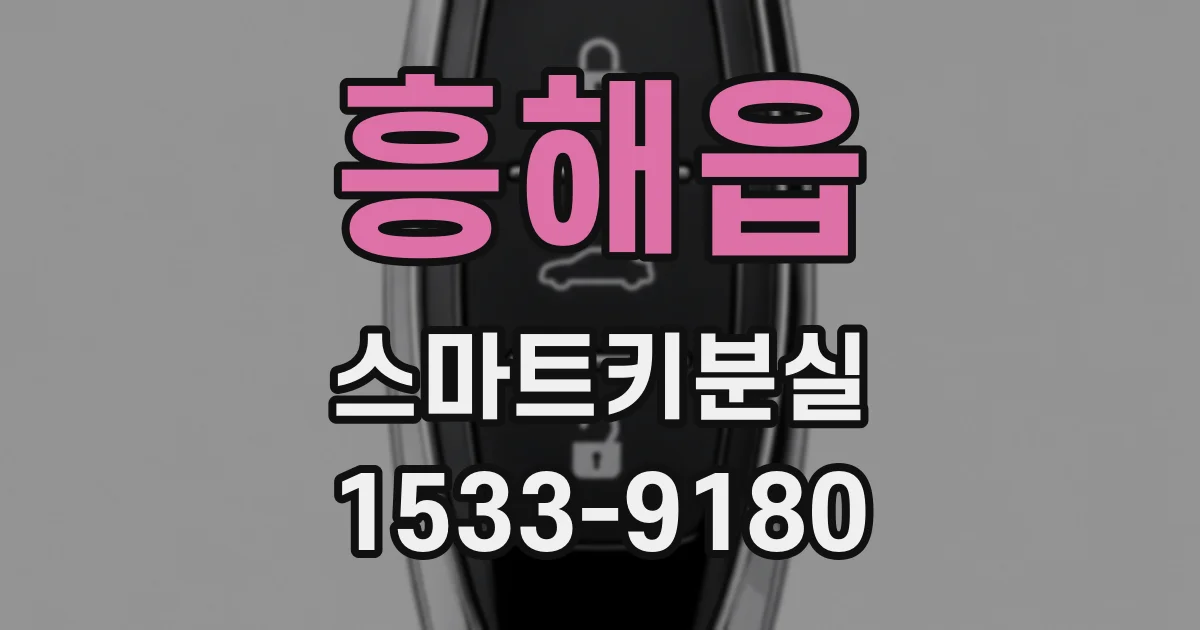 흥해읍 스마트키분실