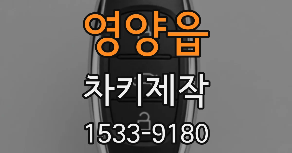 영양읍 차키제작