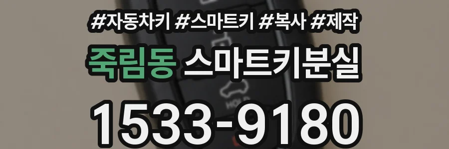 죽림동 스마트키분실