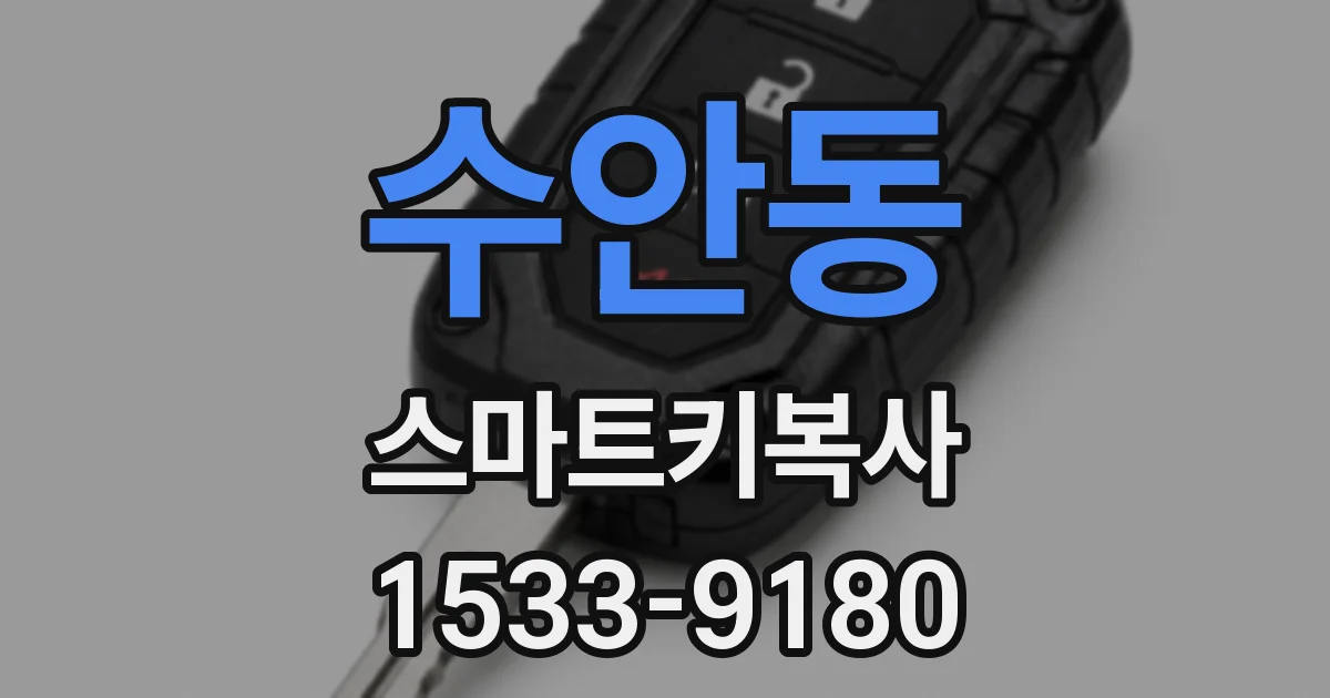 수안동 스마트키복사