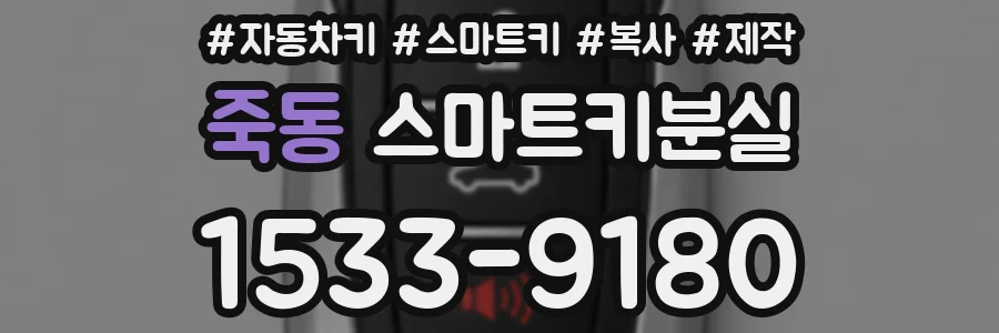죽동 스마트키분실